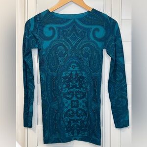 AMB Designs Second Skin paisley top